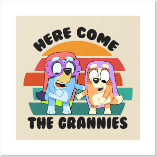 Here Come Dance The Grannies Posters and Art